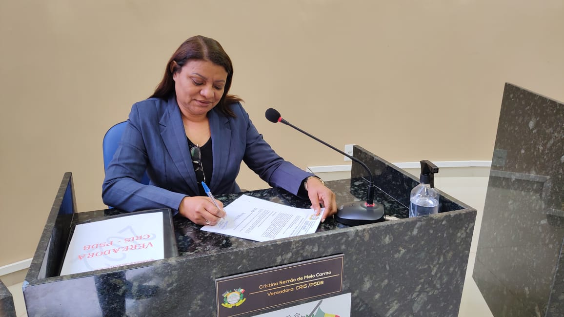 REQUERIMENTOS APROVADOS DA VEREADOR CRIS NUTRICIONISTA - PSDB